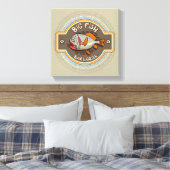 ビッグフィッシュバー及びグリルポスター キャンバスプリント (インサイチュ (寝室))