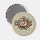 ビッグフィッシュバー及びグリルポスター マグネット (正面/裏面)