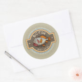 ビッグフィッシュバー及びグリルポスター ラウンドシール (封筒)