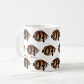 ビッグフィッシュ魚釣りマグ コーヒーマグカップ (正面左)