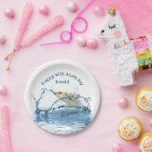 ビッグフィッシュ50歳の誕生日パーティー ペーパープレート (パーティー)