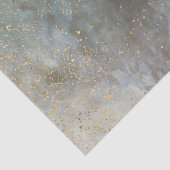 ビッグフォググレー銀河系金ゴールドドット動揺してテクスチャ 薄葉紙 (詳細)