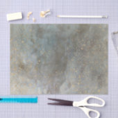 ビッグフォググレー銀河系金ゴールドドット動揺してテクスチャ 薄葉紙 (クラフト)