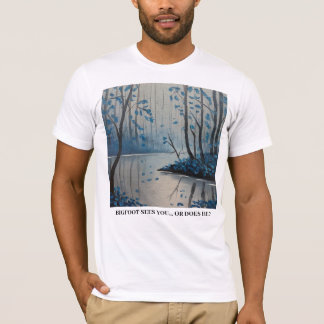ビッグフットいたずらファッション Tシャツ