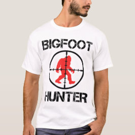 ビッグフットおもしろいハンタービッグフット恋人 Tシャツ