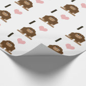 ビッグフットが好き ラッピングペーパー (角)