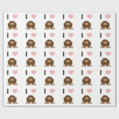 ビッグフットが好き ラッピングペーパー (フラット)