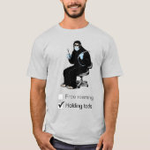 ビッグフットが歯科クリニックで働くTシャツ Tシャツ (正面)