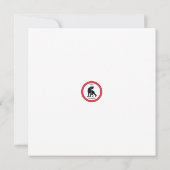 ビッグフットとチーフムーンライトフォレストの集まり 招待状 (裏面)