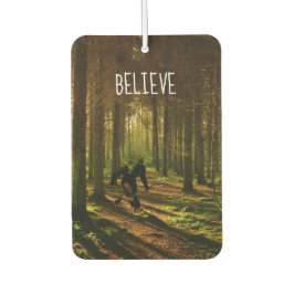 ビッグフットとテニスラケットの森 カーエアーフレッシュナー