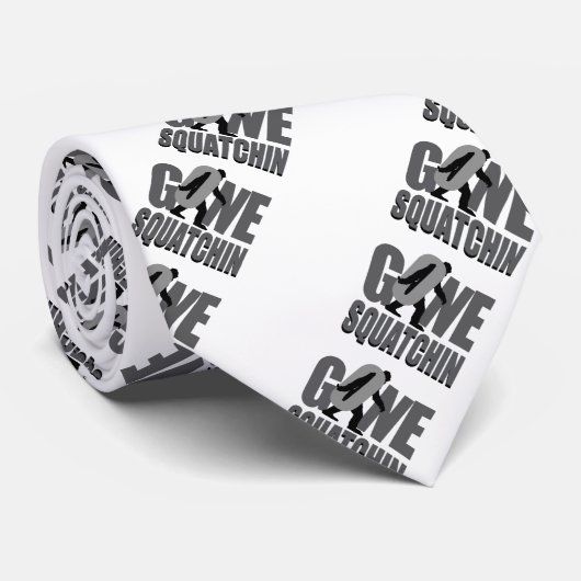 ビッグフットによって行くSquatchinの見出しのスタイル ネクタイ (ロール)