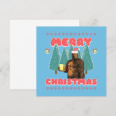 ビッグフットのおもしろクリスマス (正面/裏面)