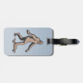 ビッグフットのスケートボード ラゲッジタグ (裏面横)