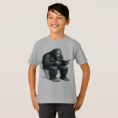 ビッグフットのトイレ Tシャツ (正面フル)