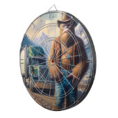 ビッグフットのトラックドライバー ダーツボード (正面右)