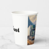 ビッグフットのトラックドライバー 紙コップ (右)