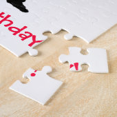 ビッグフットのハッピーバースデー! ジグソーパズル (側面)