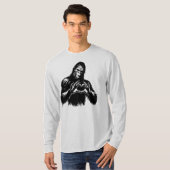 ビッグフットのハートハンド Tシャツ (正面フル)