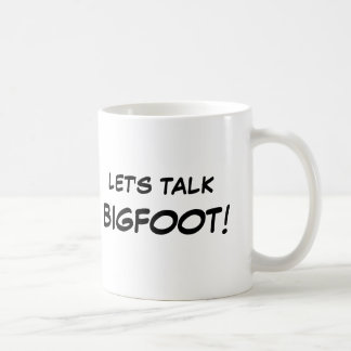 ビッグフットのマグを話そう コーヒーマグカップ