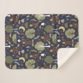 ビッグフットのミッドナイトフォレストアドベンチャー シェルパブランケット (正面(横))