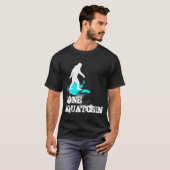 ビッグフットのロゴの行ったSquatchin Tシャツ (正面フル)