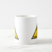 ビッグフットの交差のマグ コーヒーマグカップ (中央)