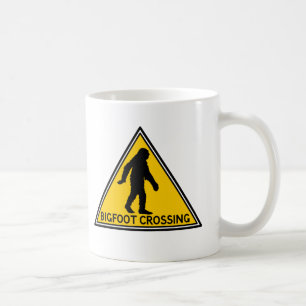 ビッグフットの交差のマグ コーヒーマグカップ