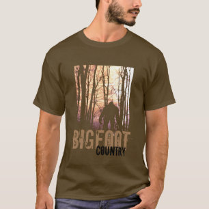 ビッグフットの国 Tシャツ