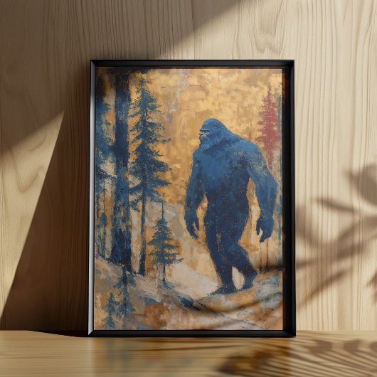 ビッグフットの壁掛けアートポスター印刷絵画 ポスター