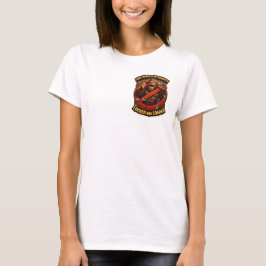 ビッグフットの女性用フィットTシャツ Tシャツ