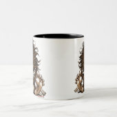 ビッグフットの小さいマグ ツートーンマグカップ (中央)