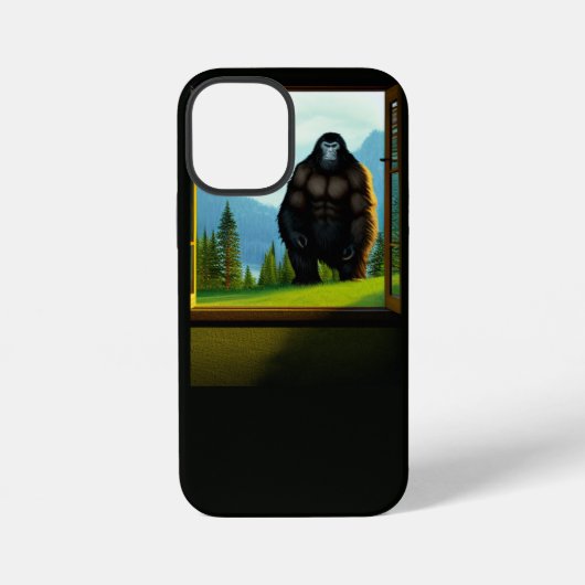 ビッグフットの未亡人 iPhoneケース (裏面)