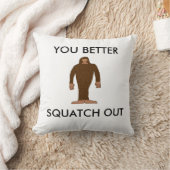 ビッグフットの枕 クッション (ブランケット)