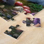 ビッグフットの森のピクニック　森林の動物たち 自然 ジグソーパズル (側面)