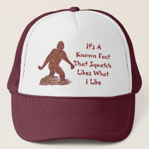 ビッグフットの歩くのサスカッチのオタク系のなSquatchの事実 キャップ