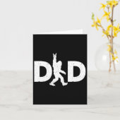 ビッグフットの父の日 カード (黄色い花)