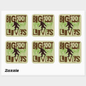 ビッグフットの生活 スクエアシール (シート)