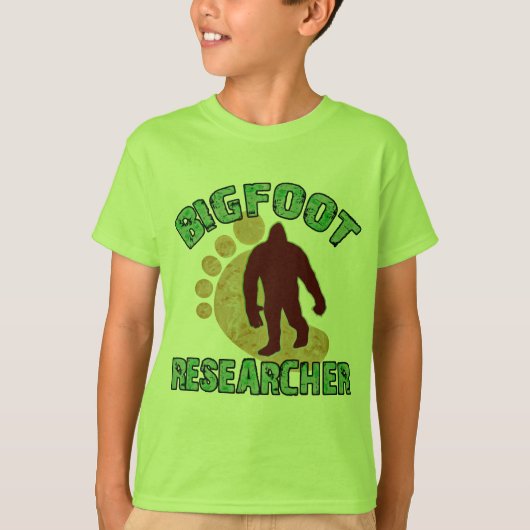 ビッグフットの研究者 Tシャツ (正面)