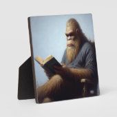 ビッグフットの読書 フォトプラーク (正面)