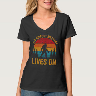 ビッグフットの謎は私のビッグフットに住んでいる Tシャツ