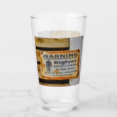 ビッグフットの警告 タンブラーグラス (裏面)