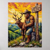 ビッグフットの谷セレナーデ:穏やかなTouch ポスター (正面)