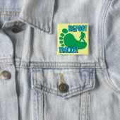 ビッグフットの追跡者 缶バッジ (インサイチュ)