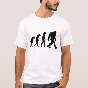 ビッグフットの進化のTシャツ Tシャツ