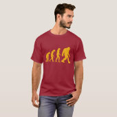 ビッグフットの進化のTシャツ Tシャツ (正面フル)
