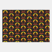 ビッグフットの隠れ家チャンピオンおもしろい ラッピングペーパーシート (正面)