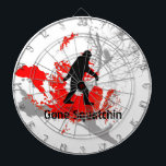 ビッグフットの黒いダート盤との行ったSquatchin ダーツボード<br><div class="desc">容易に森の黒いsquatchとのこのビッグフットのサスカッチのデザインを、文字を変えるか、加えるか、または削除することによって言う人気があるな行ったsquatchinが付いているoconnartによっておもしろい個人化して下さい。 カスタマイズメニューの文字のサイズを調節して下さい。カスタマイズメニューの200色上のの範囲から背景色を変えることができます。 Customize>Edit。</div>