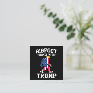 ビッグフットはトランプ2024選挙で立つ スクエア名刺
