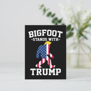 ビッグフットはトランプ2024選挙で立つ ポストカード