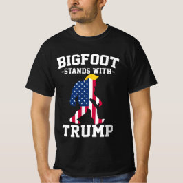 ビッグフットはトランプ2024選挙で立つ Tシャツ